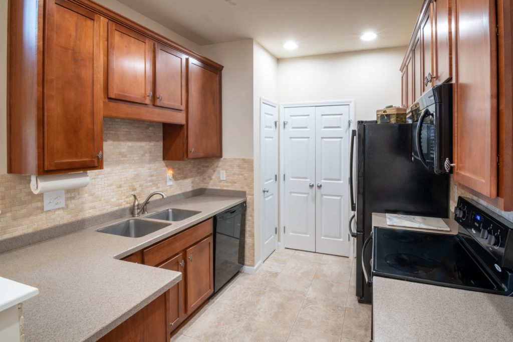 cleaning cabinets